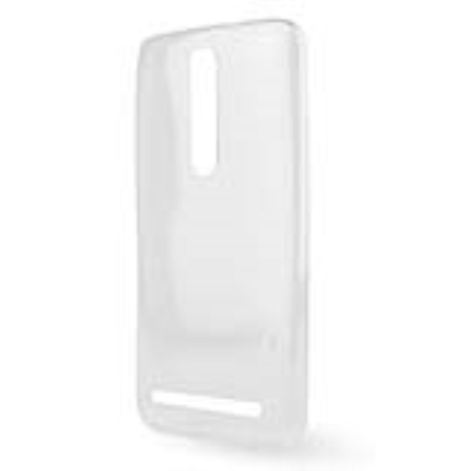 AREA Custodia cover per Asus Zenfone 2 Area Slim Clear trasparente